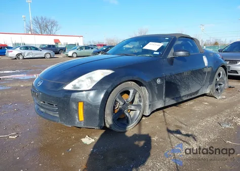 2006 Nissan 350Z Touring from USA, damaged, VIN JN1AZ36A26M458431